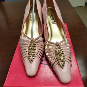 Amanda Pink decorative Woman Shoe